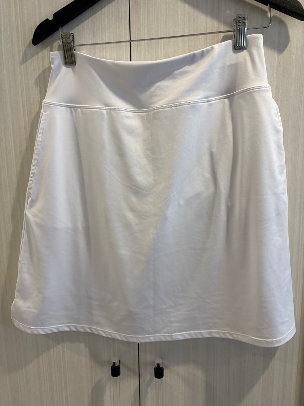 White A-Line Women's Skirt